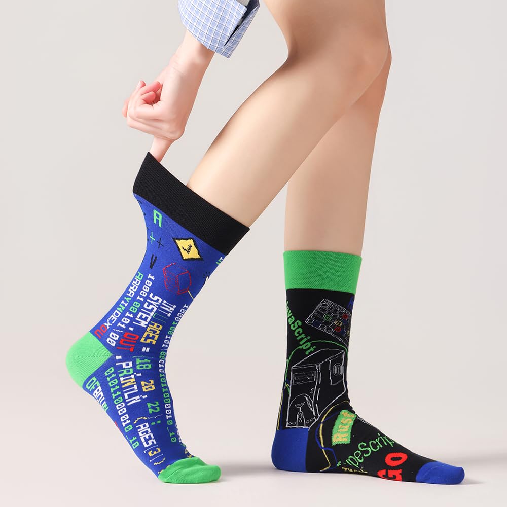 Computer and Programmer Socks