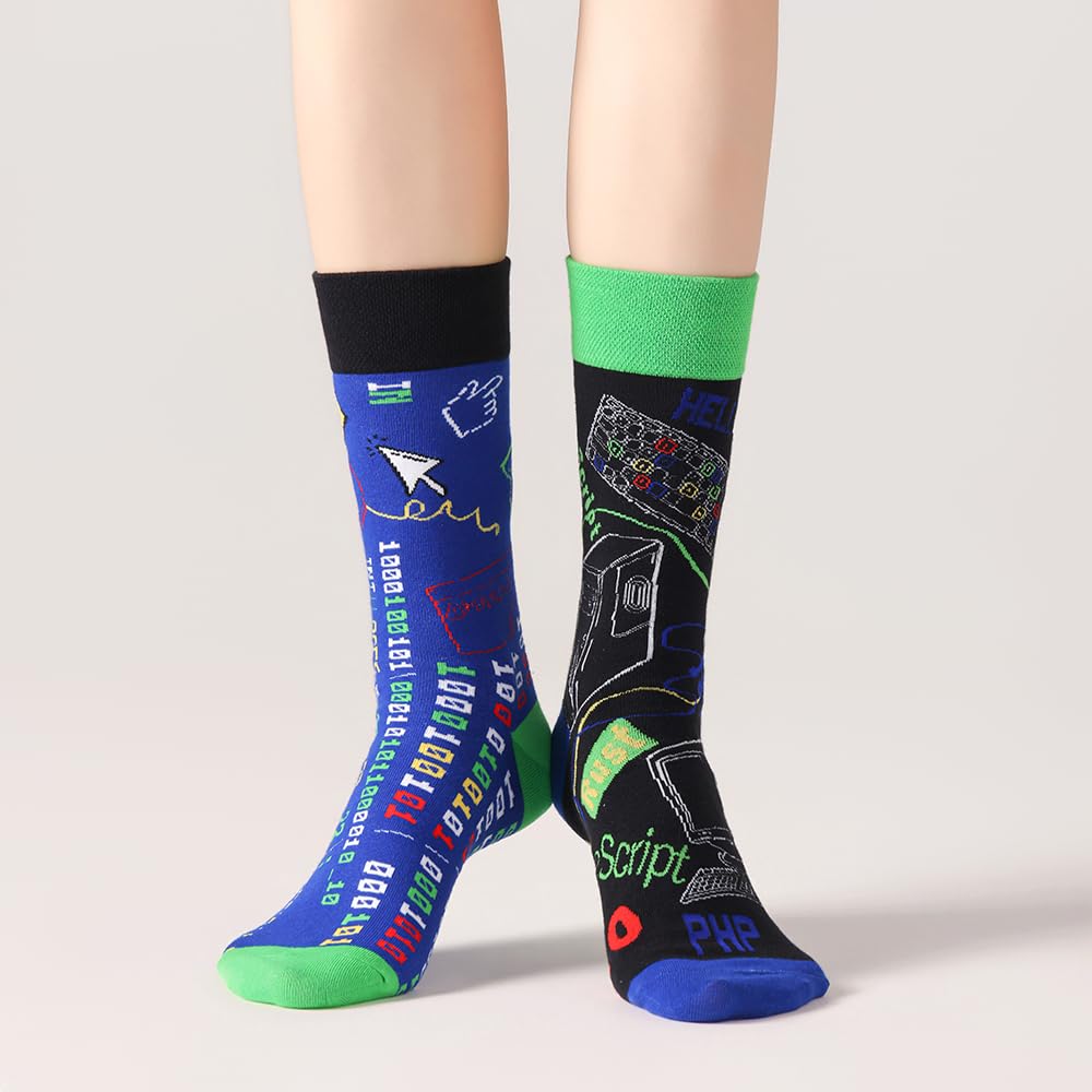 Computer and Programmer Socks