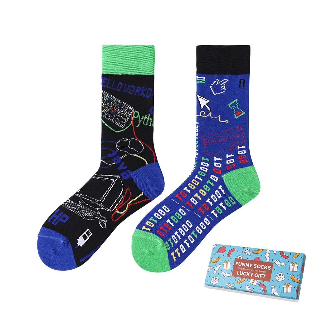 Computer and Programmer Socks